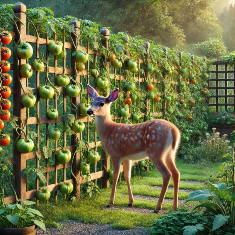 Deer resistant fence