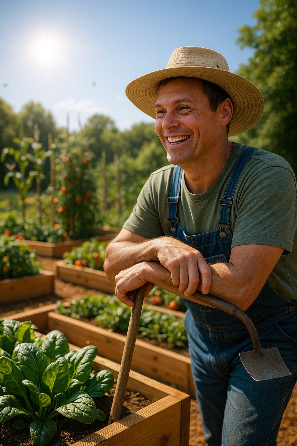 Garden Work Under The Sun