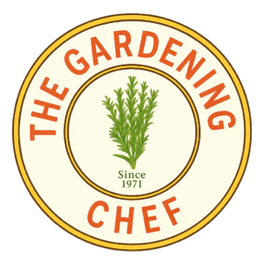 The Gardening Chef Logo Since 1971