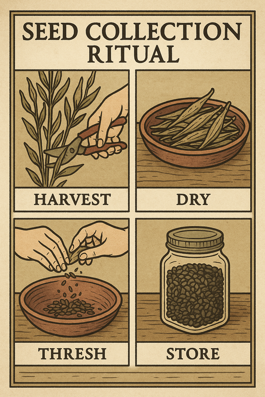 seed saving cycle