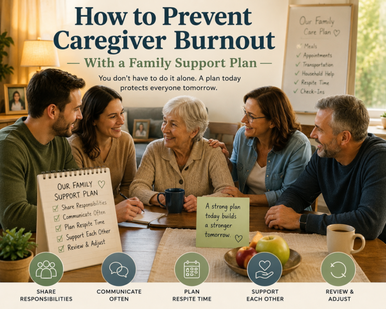 How to Prevent Caregiver Burnout With a Family Support Plan
