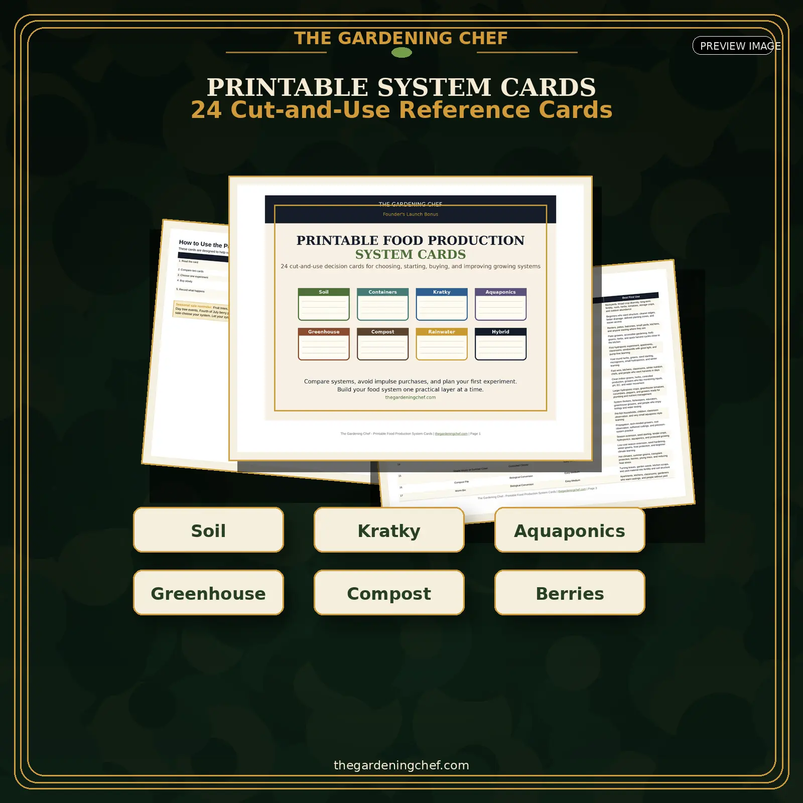 Food Production Systems Field Guide Pack: Soil, Hydroponics, Aquaponics, Aeroponics, Greenhouses & More - Image 6