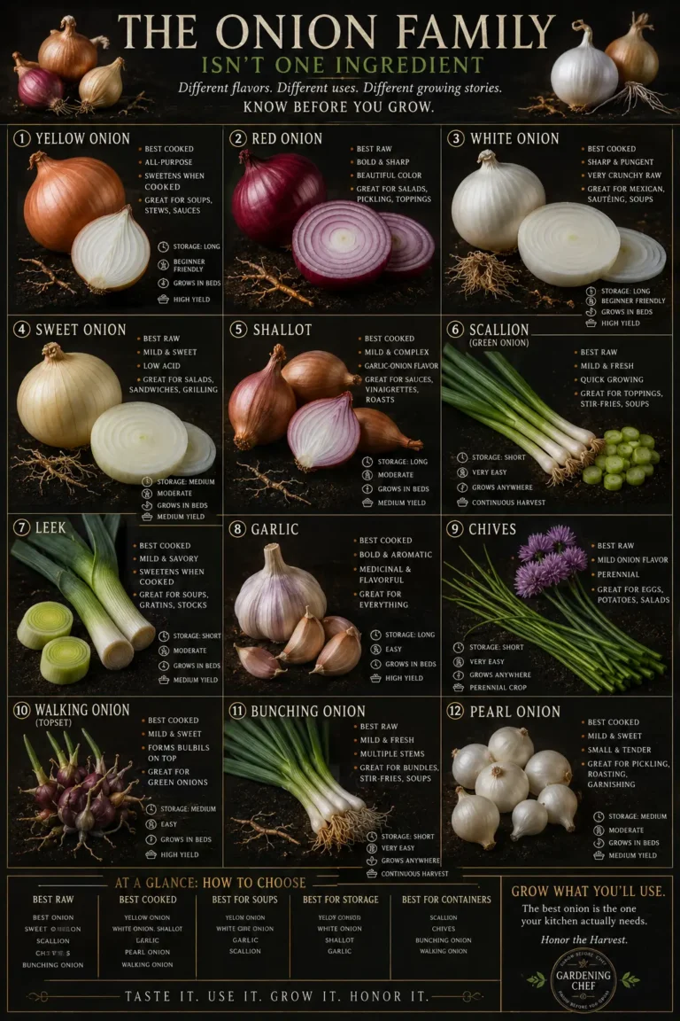Types of Onions and Alliums: Garlic, Shallots, Leeks & More