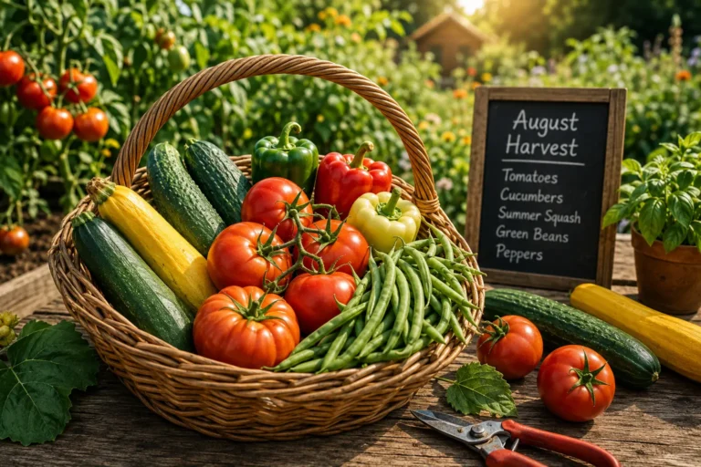 5 Best Vegetables to Harvest in August
